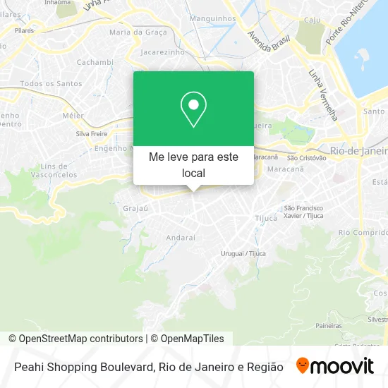 Peahi Shopping Boulevard mapa