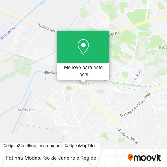 Fatinha Modas mapa