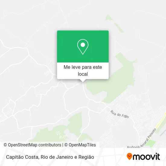 Capitão Costa mapa