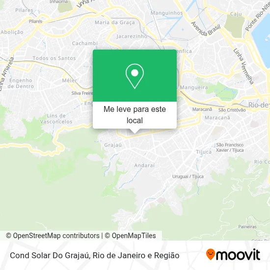 Cond Solar Do Grajaú mapa