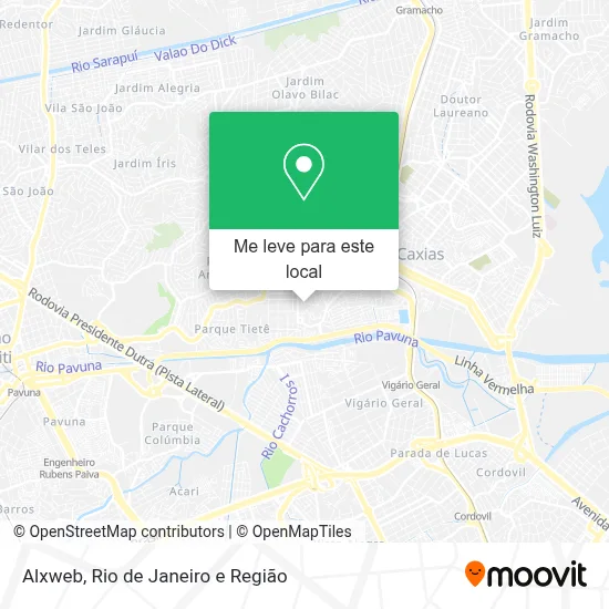 Alxweb mapa