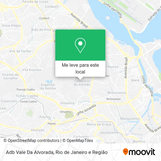 Adb Vale Da Alvorada mapa