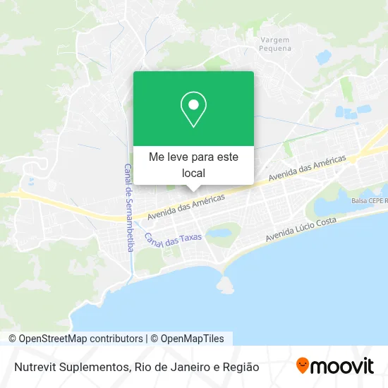 Nutrevit Suplementos mapa