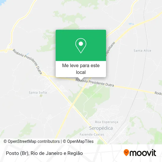 Posto (Br) mapa