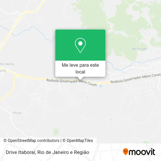 Drive Itaboraí mapa