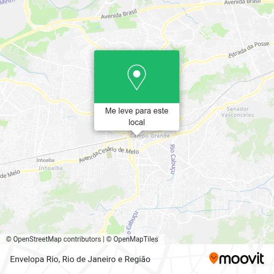 Envelopa Rio mapa