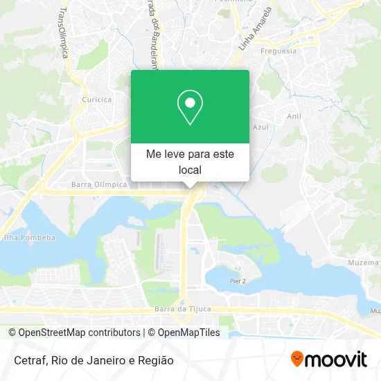 Cetraf mapa
