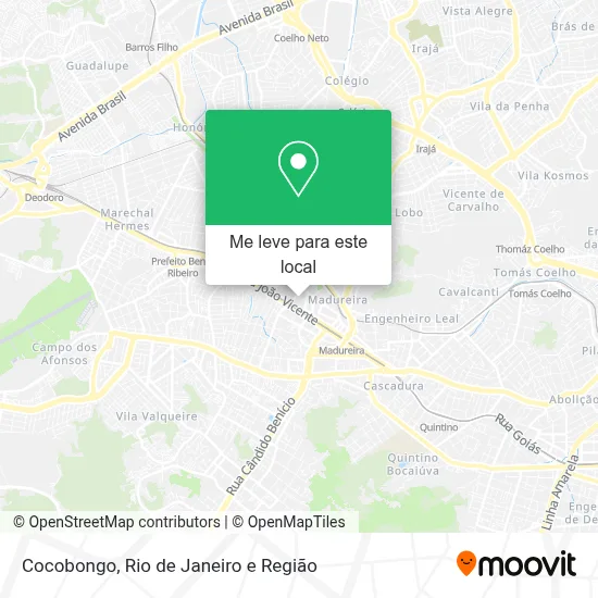 Cocobongo mapa