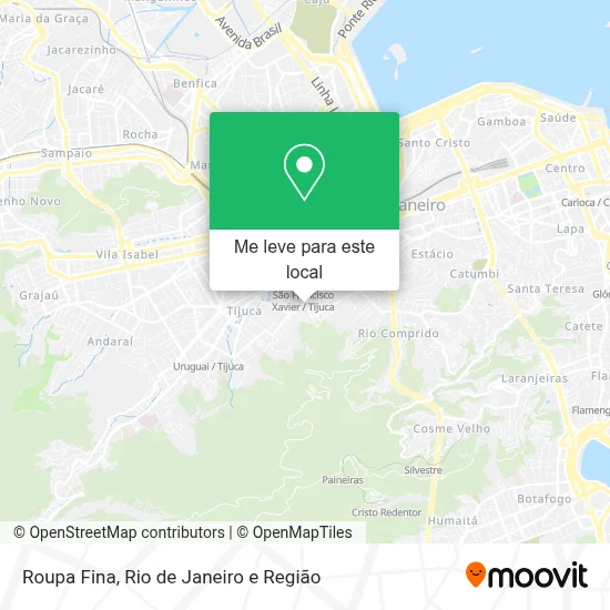 Roupa Fina mapa
