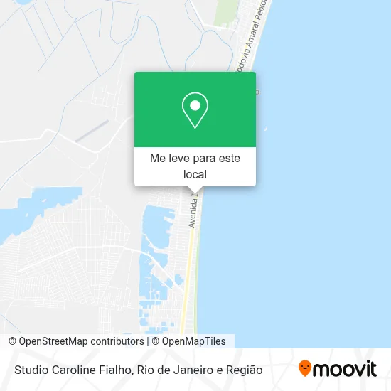 Studio Caroline Fialho mapa
