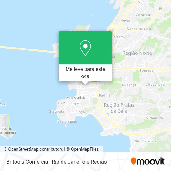 Britools Comercial mapa