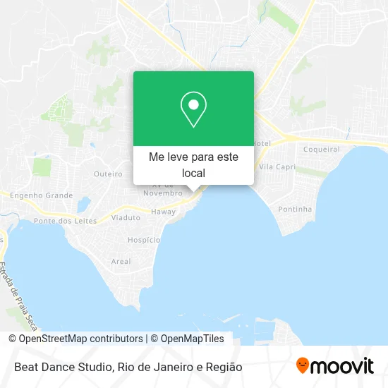 Beat Dance Studio mapa