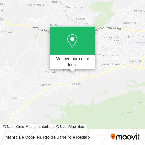 Mania De Cookies mapa