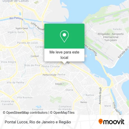 Pontal Lucce mapa