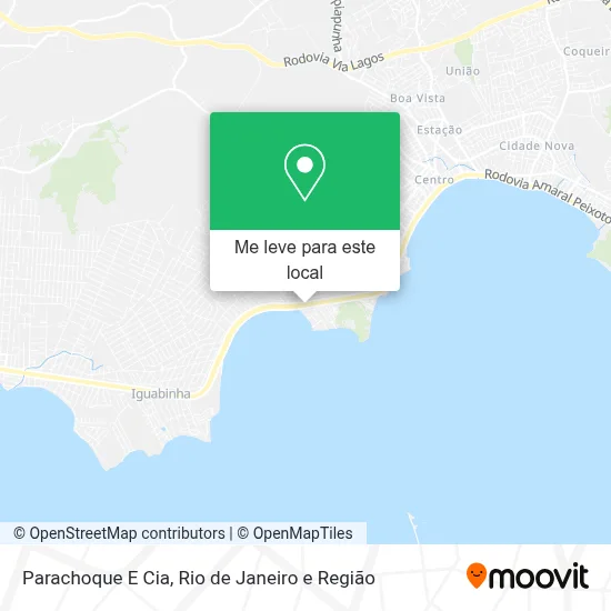 Parachoque E Cia mapa