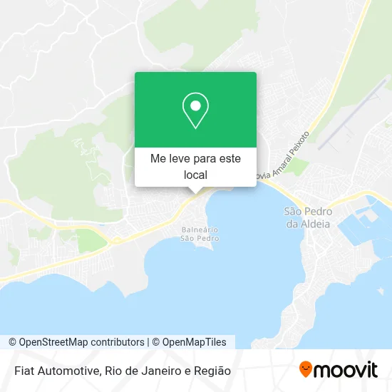 Fiat Automotive mapa