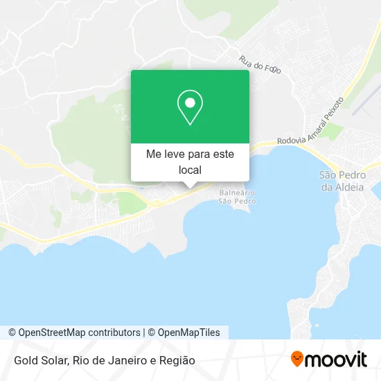 Gold Solar mapa