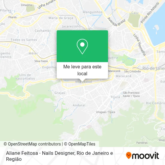 Aliane Feitosa - Nails Designer mapa