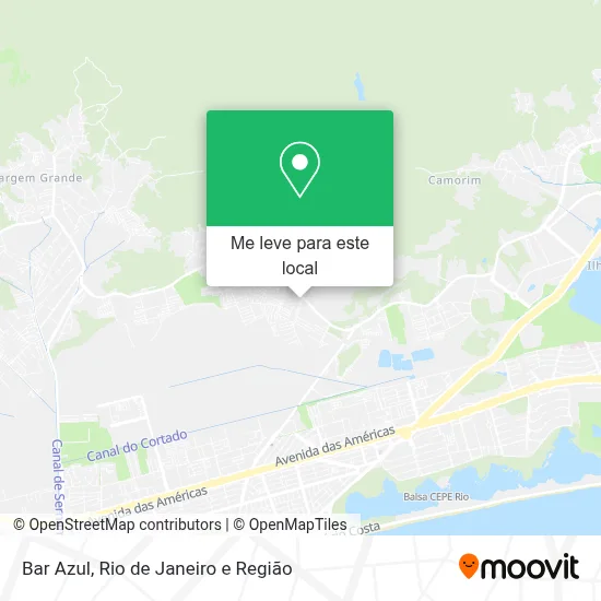 Bar Azul mapa