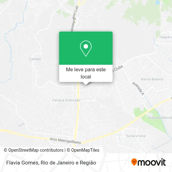 Flavia Gomes mapa