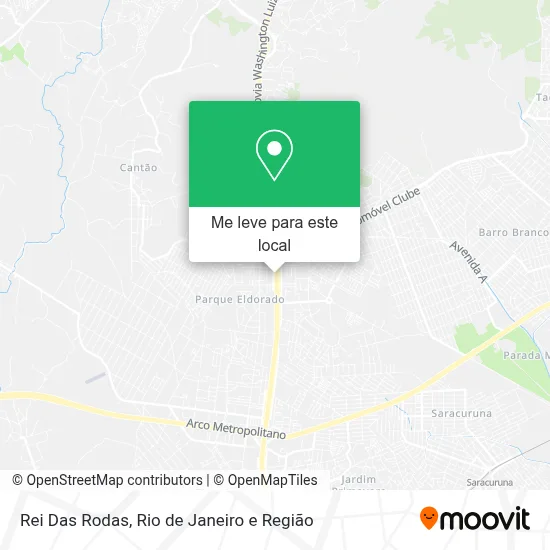 Rei Das Rodas mapa