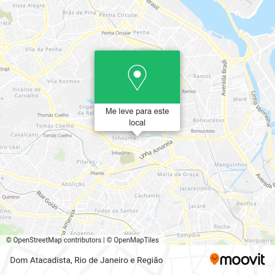 Dom Atacadista mapa