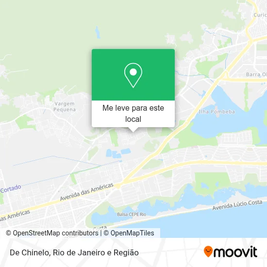 De Chinelo mapa