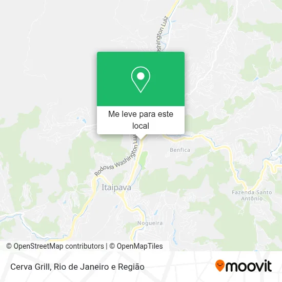 Cerva Grill mapa