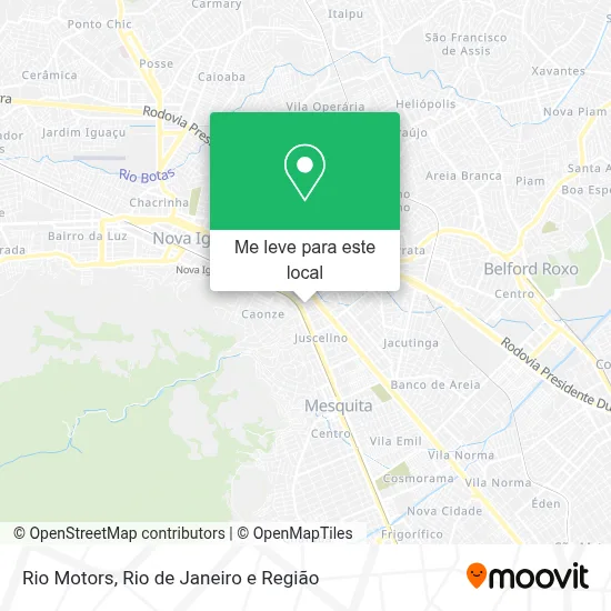 Rio Motors mapa