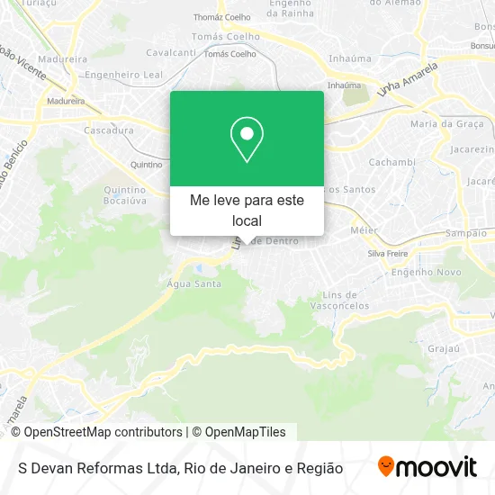 S Devan Reformas Ltda mapa