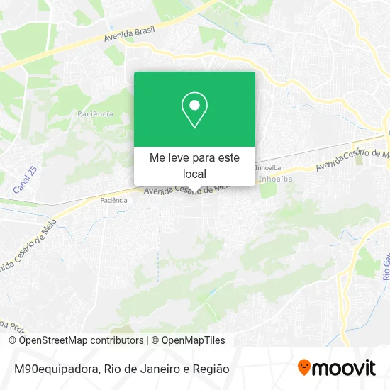 M90equipadora mapa