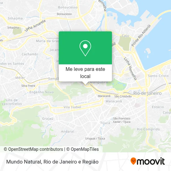 Mundo Natural mapa