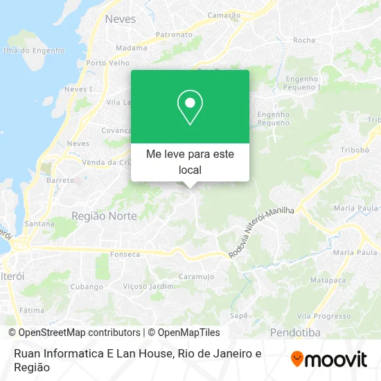 Ruan Informatica E Lan House mapa