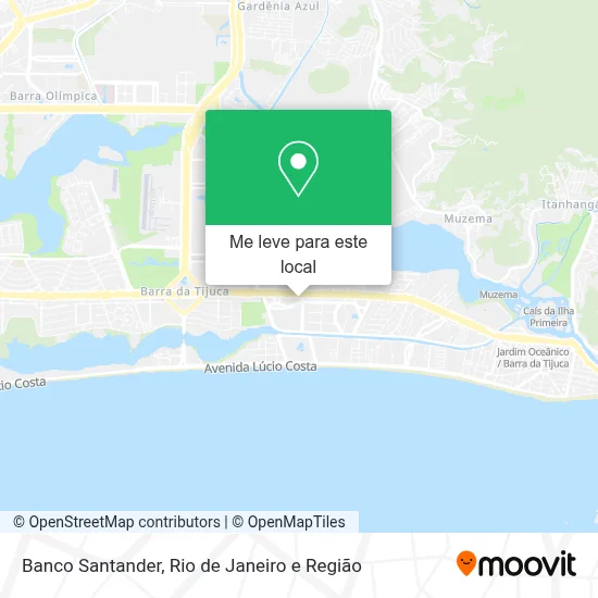 Banco Santander mapa