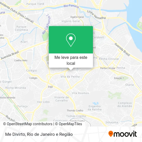 Me Divirto mapa