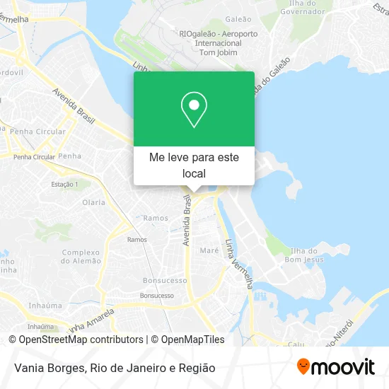 Vania Borges mapa