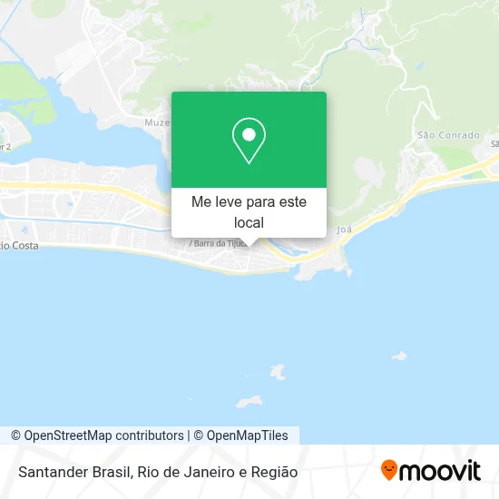 Santander Brasil mapa