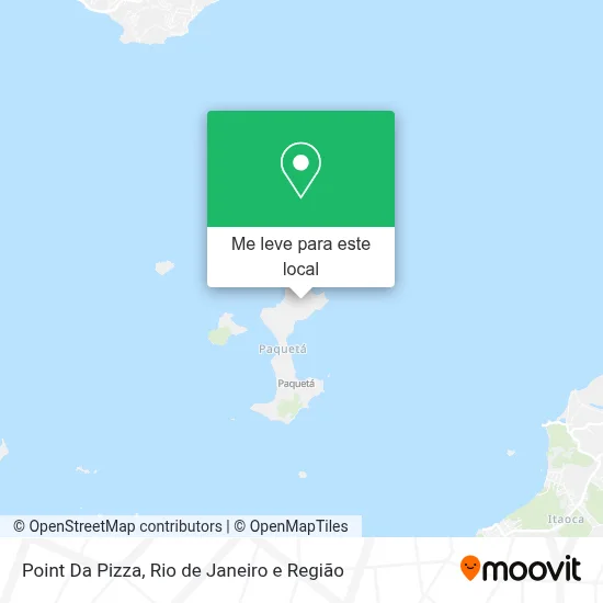 Point Da Pizza mapa