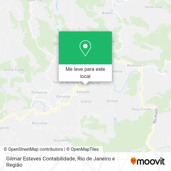 Gilmar Esteves Contabilidade mapa