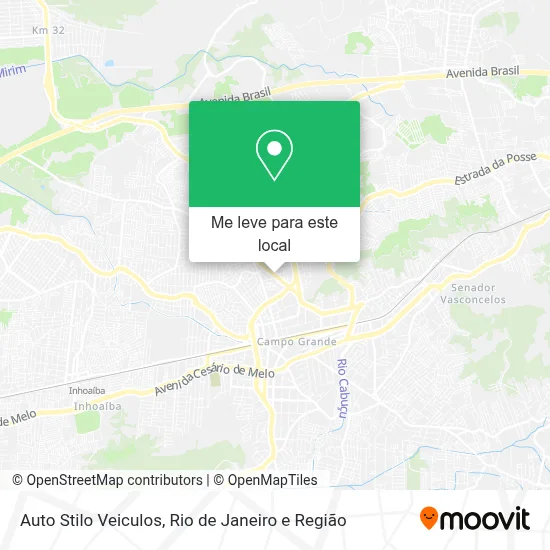 Auto Stilo Veiculos mapa