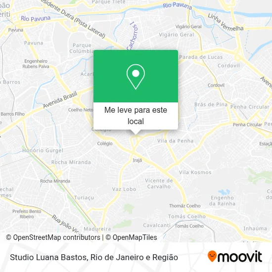 Studio Luana Bastos mapa