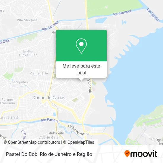 Pastel Do Bob mapa