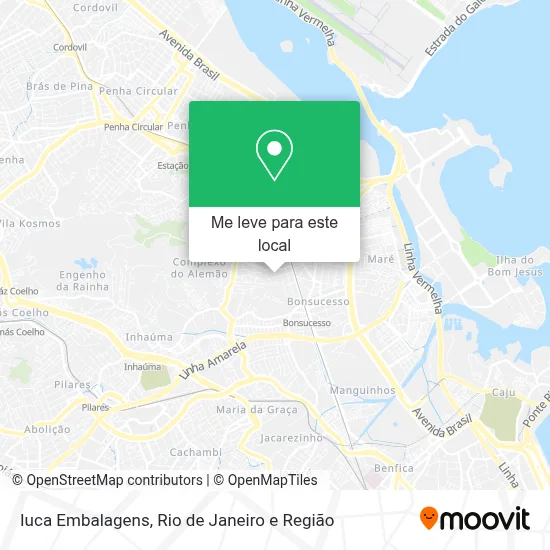 Iuca Embalagens mapa