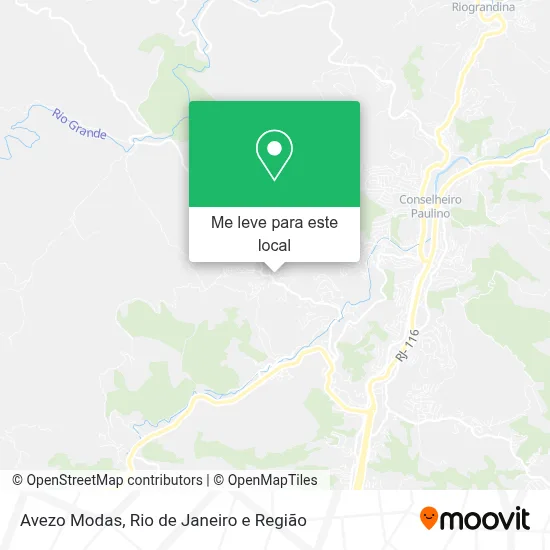 Avezo Modas mapa
