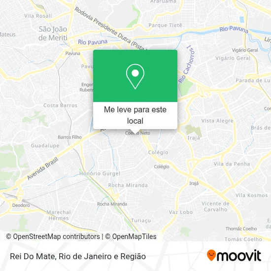Rei Do Mate mapa