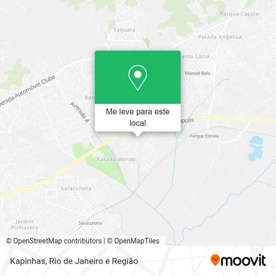 Kapinhas mapa