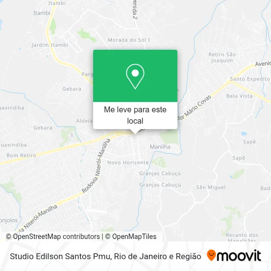 Studio Edilson Santos Pmu mapa