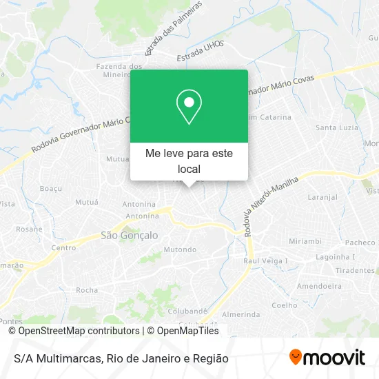 S/A Multimarcas mapa