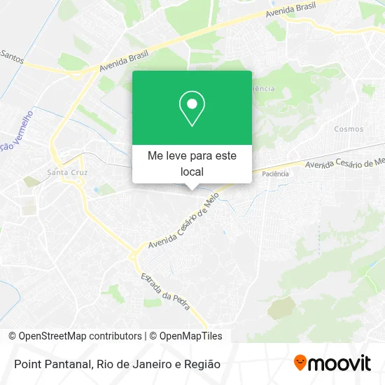Point Pantanal mapa