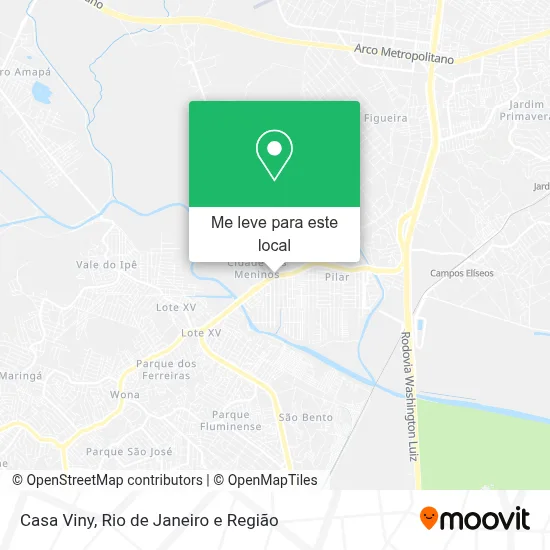 Casa Viny mapa